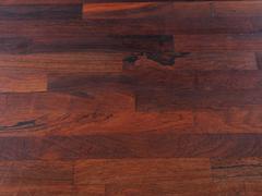 Mid-Century Rosewood Parquetry Top X-Base Dining or Writing Table