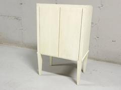 Paint Decorated Gustavian Style Crème Paint Door Stand