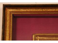 Antikes, vergoldetes, indisches Gebetsbuch