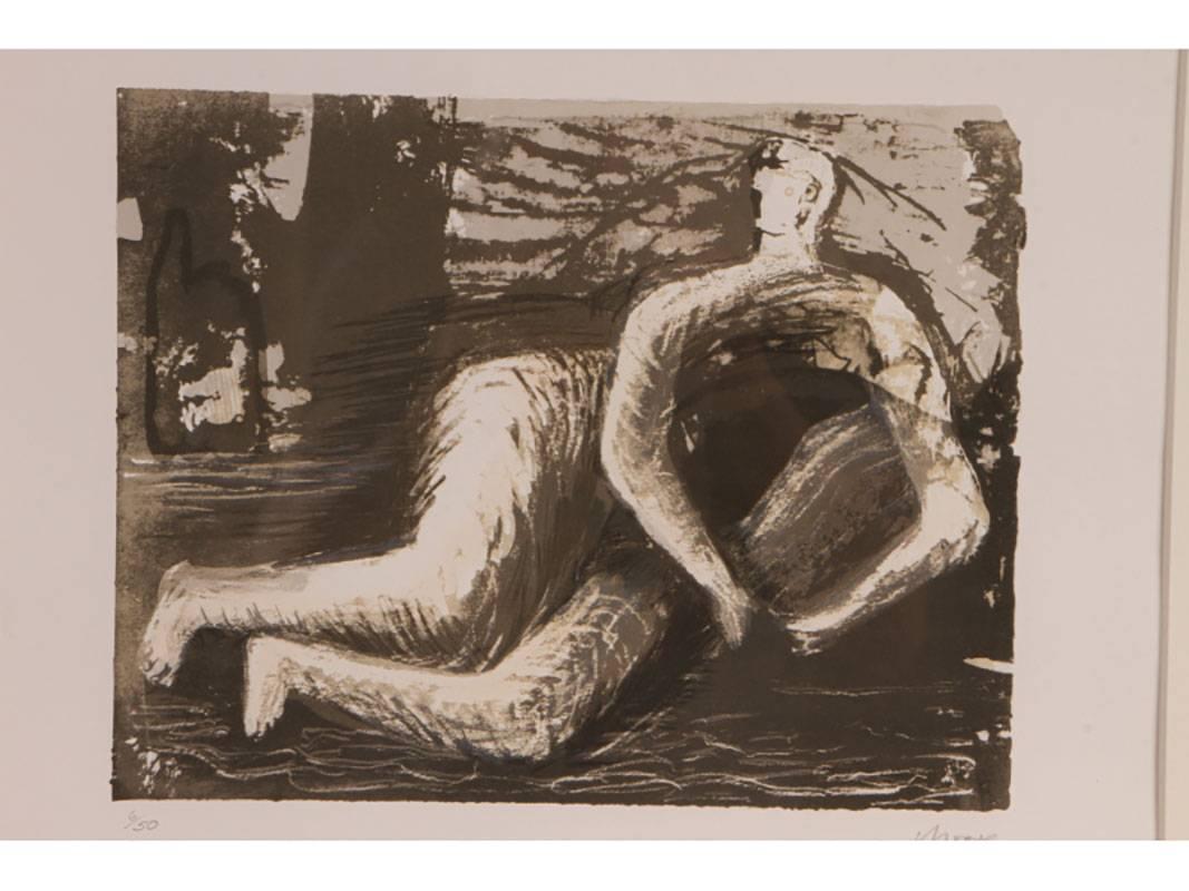 Henry Moore (British 1898-1986) Signed Limited Edition Lithograph 1
