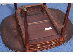 George III Paint Decorated Pembroke Table