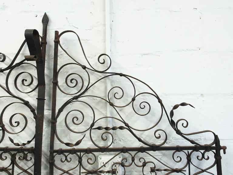 Antique Iron Garden Gate at 1stdibs
