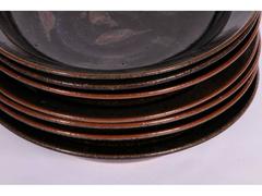 Malcolm Wright Set of Eight Pottery Bowls, American, 1939