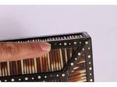 19th Century Anglo-Indian Quill Lap Desk