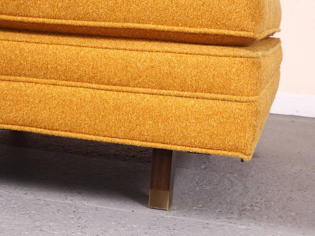 American Mid-Century Tufted Vintage Ottoman by Harvey Probber