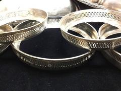 Drake Hotel 'Chicago' Hollywood Regency Silvered Soldered Group