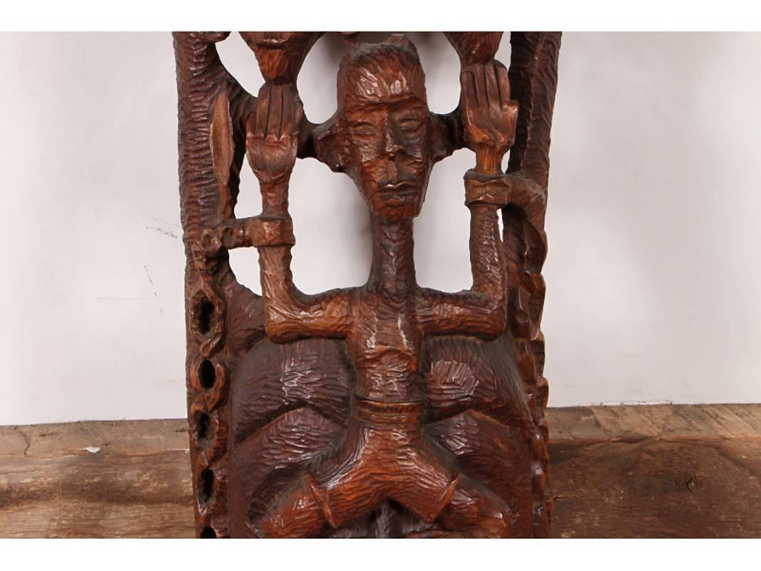 20th Century Joseph Duroseau Tribal Carving