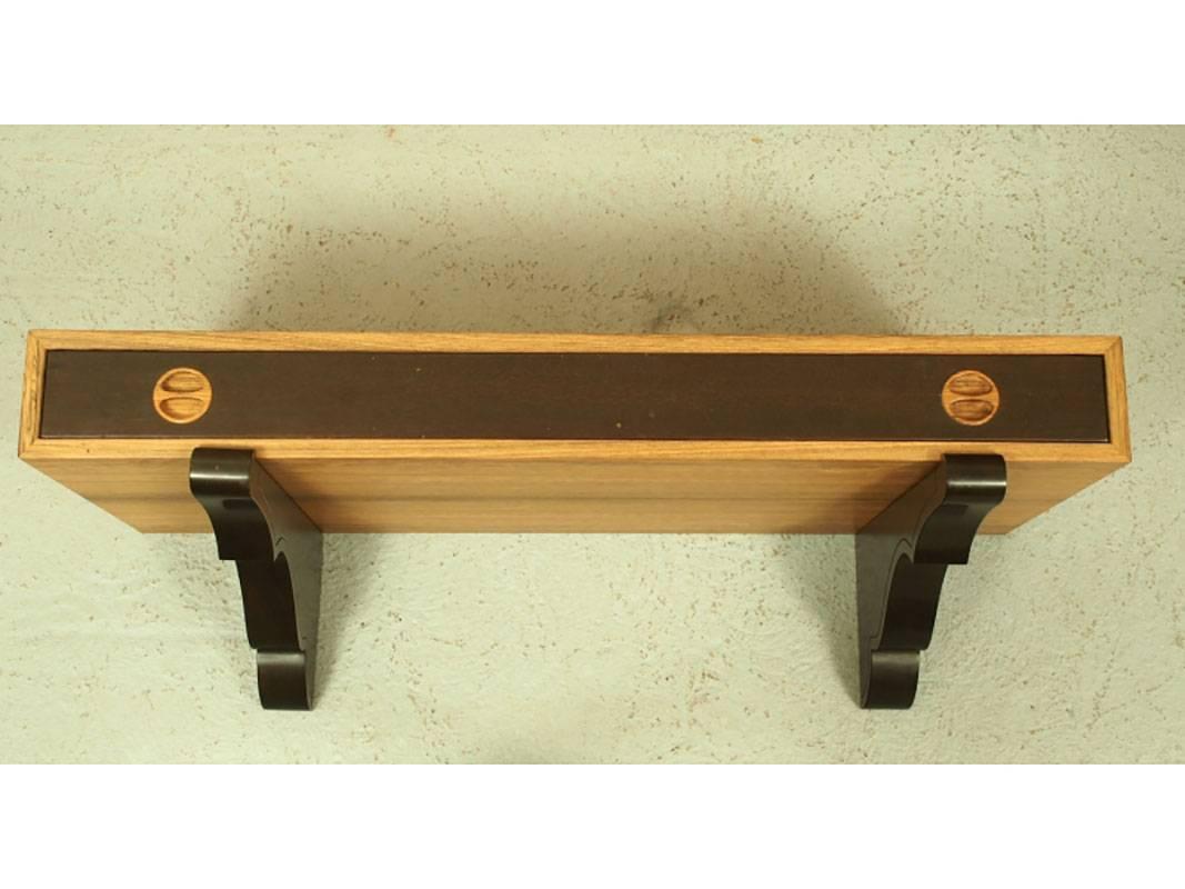 Harvey Probber Wall-Mounted Console Table In Good Condition In Bridgeport, CT