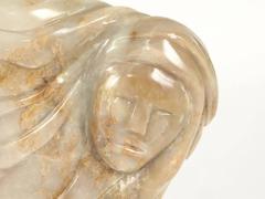 Pat Padilla Abstract Alabaster Sculpture