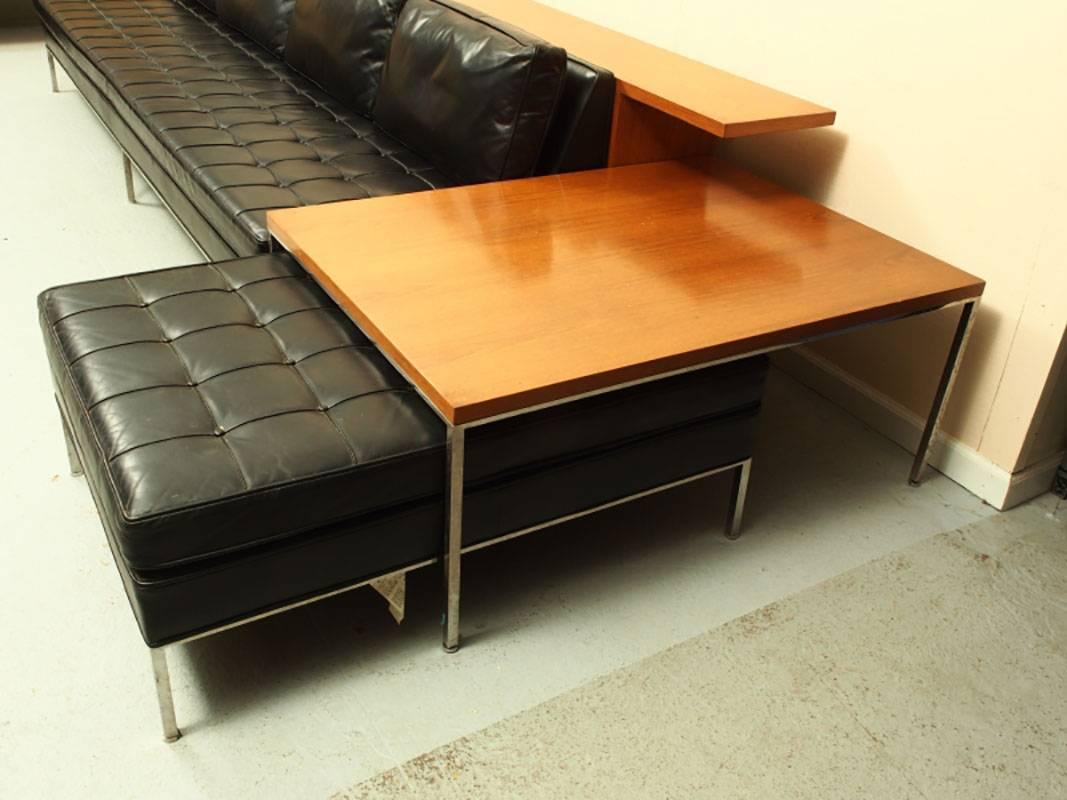 Custom Mid-Century Harvey Probber Leather Suite In Good Condition In Bridgeport, CT