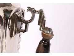 Russischer Samowar aus Silberblech