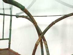 Rustic Wrought Iron Bistro Set