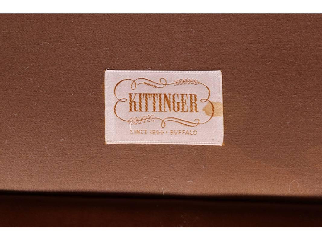 Kittinger Chesterfield Leather Sofa In Good Condition In Bridgeport, CT