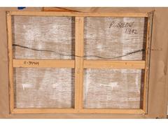 Extensive Landscape by Peter Solow 'Oil On Canvas'