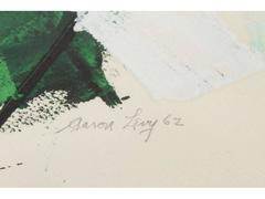 Aaron Levy 'American, 20th Century' Abstract Oil