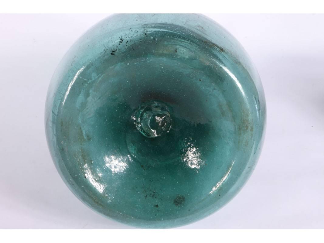 pear shaped glass jar