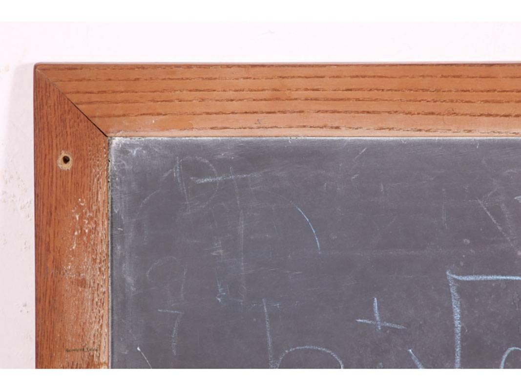 Antique Heavy Slate Blackboard In Good Condition In Bridgeport, CT
