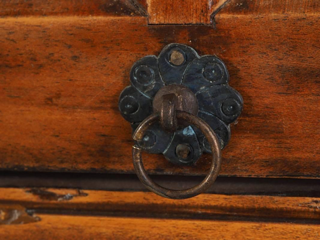 20th Century Antique Wood Apothecary Cabinet