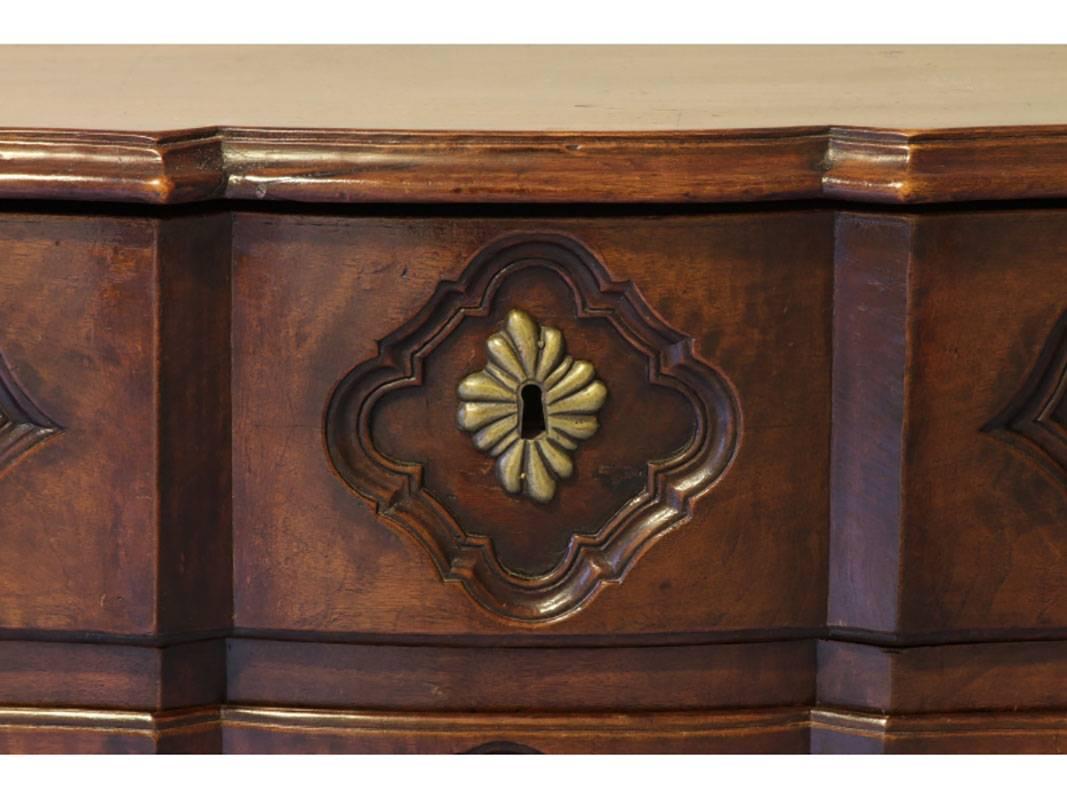 French Provincial 18th Century French Commode with Panelled Front