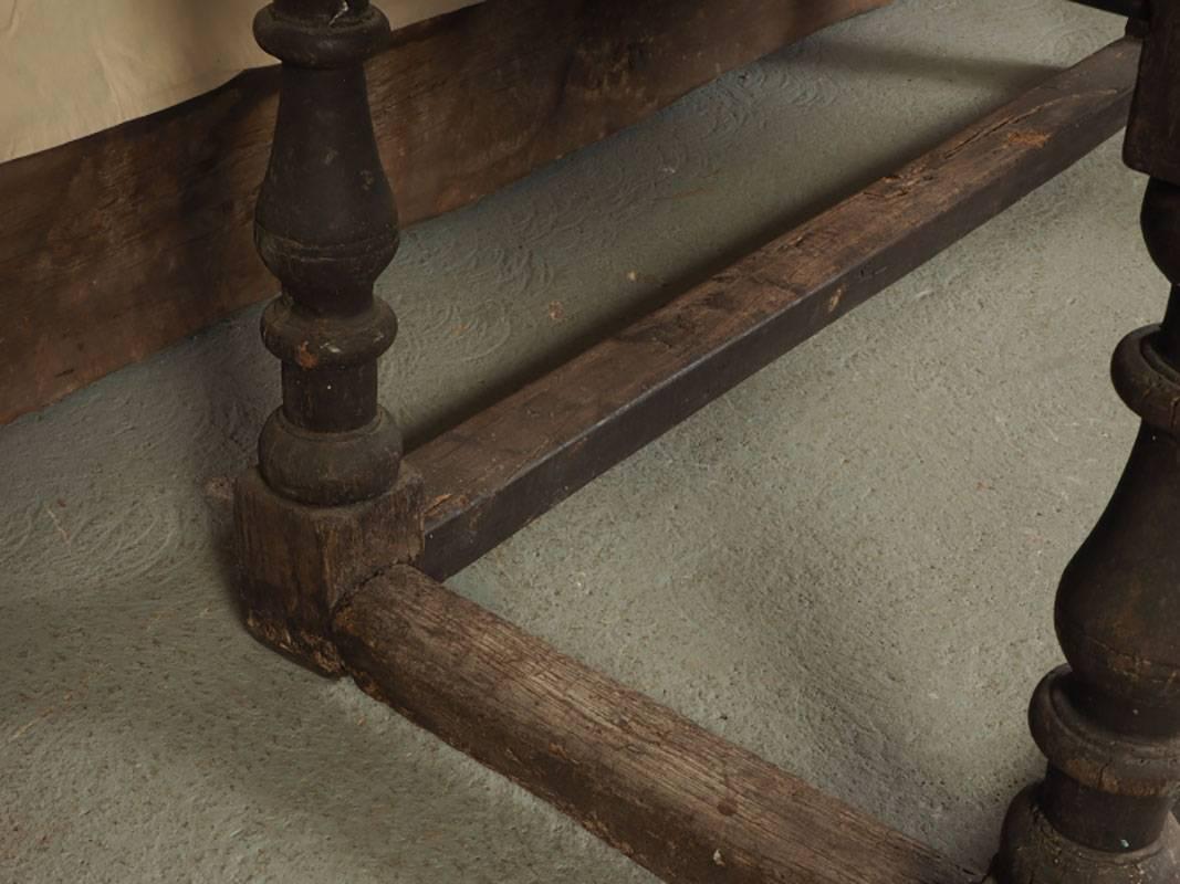 18th Century Farm Table in Original Condition For Sale 2