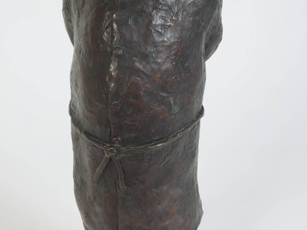 H.W. Hauptman Bronze Sculpture of a Judaic Figure, Limited Edition 1