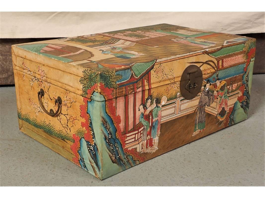 Vintage Chinese Wedding Trunk 2