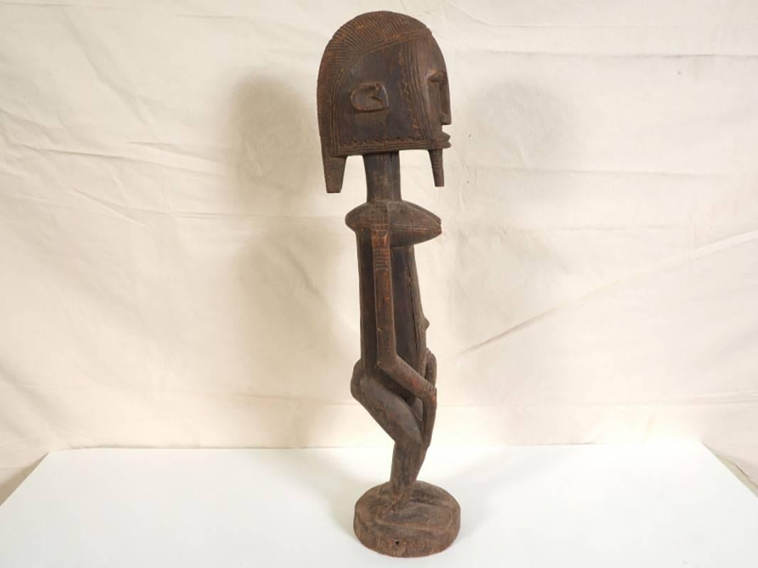 Tribal Old Dogon Tribe Sacred Ancestor Carving