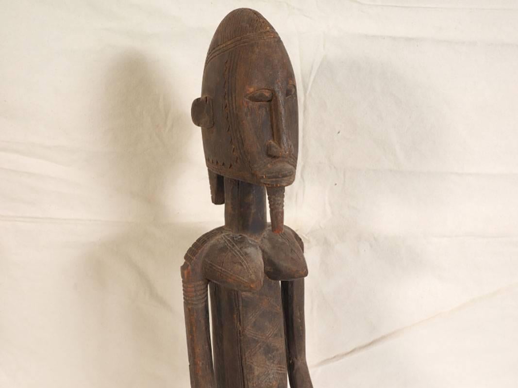 Carved Old Dogon Tribe Sacred Ancestor Carving