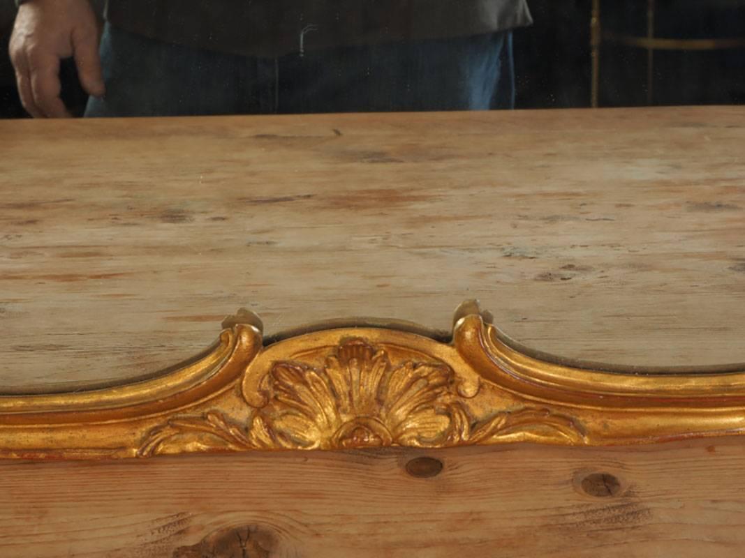 Regency Outstanding Gilt Carved Mantle Mirror