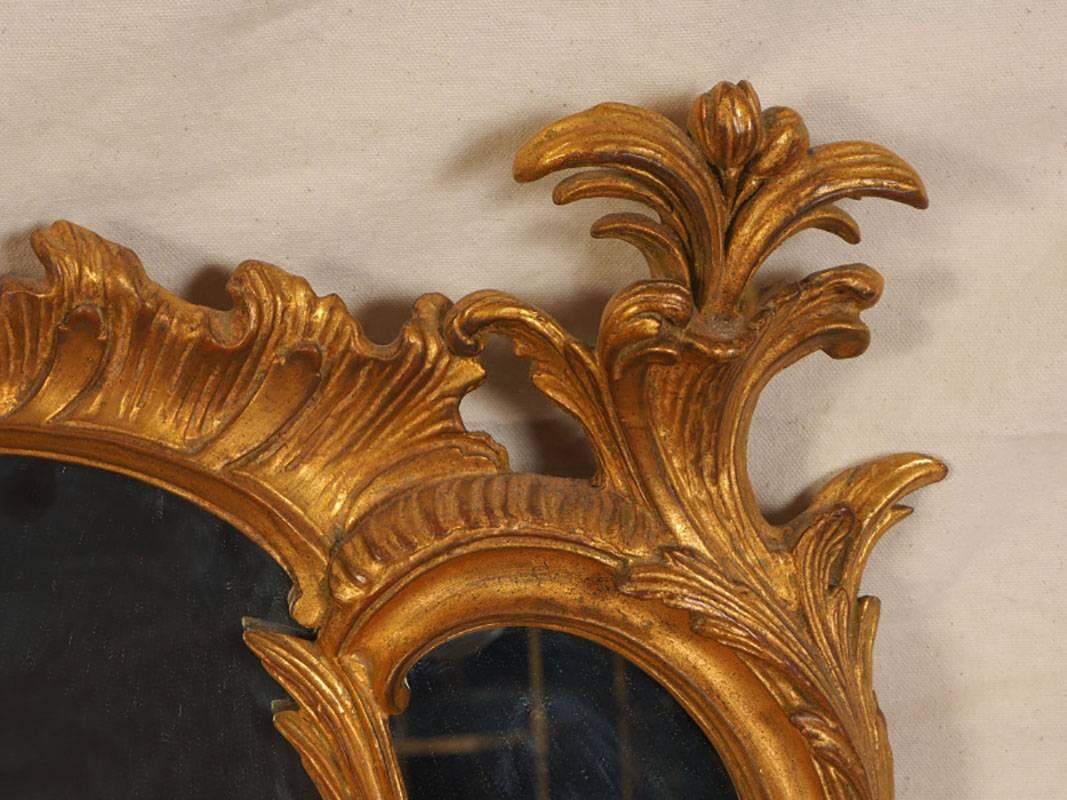 Outstanding Gilt Carved Mantle Mirror 1