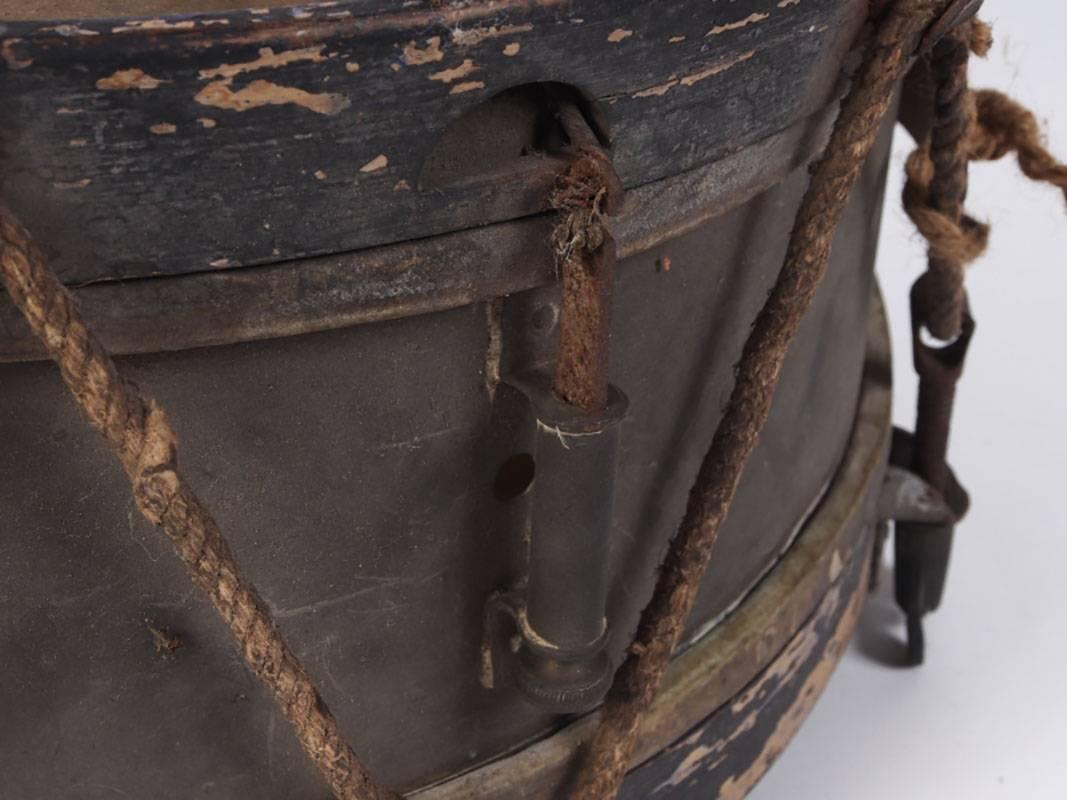 Rustic Antique French Toy Drum