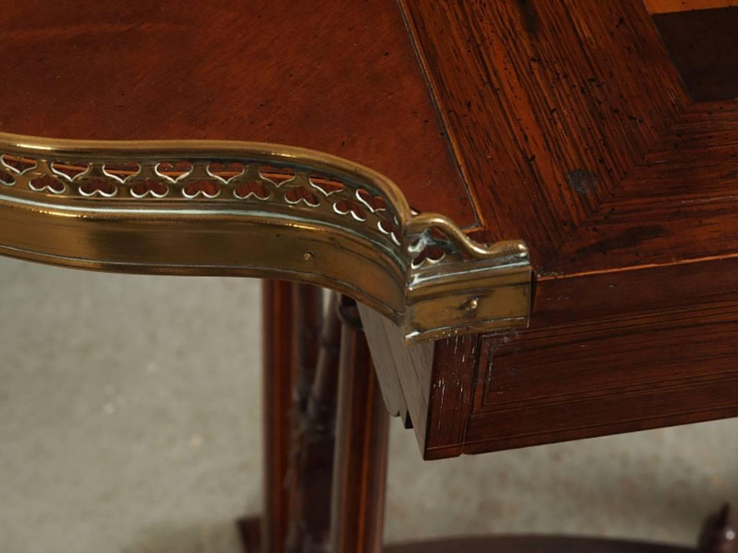 Regency Style Games Table In Good Condition In Bridgeport, CT