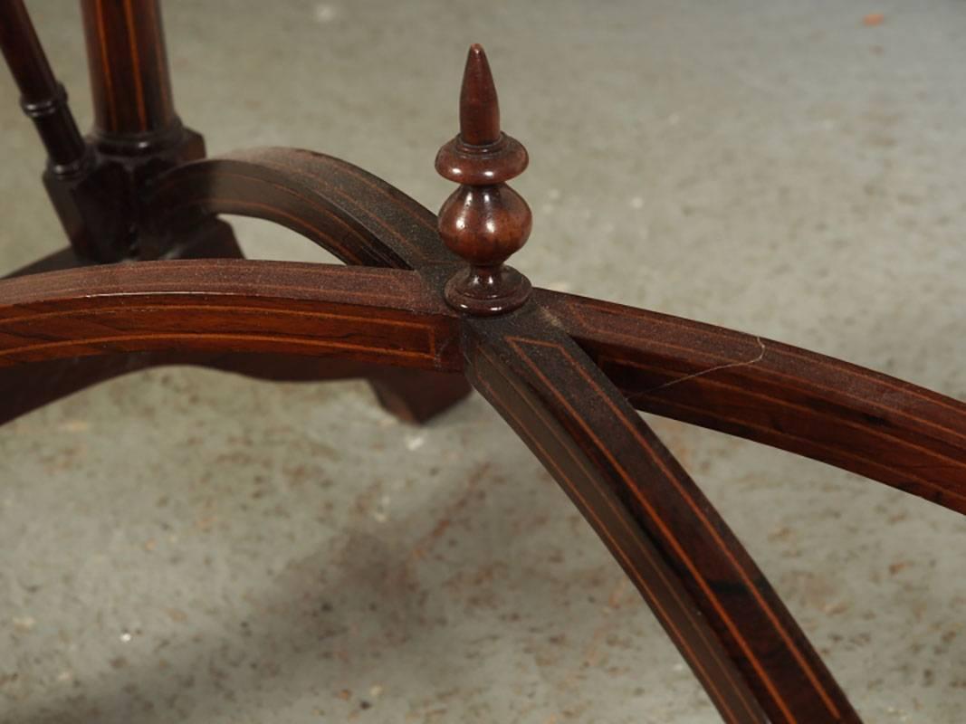 20th Century Regency Style Games Table