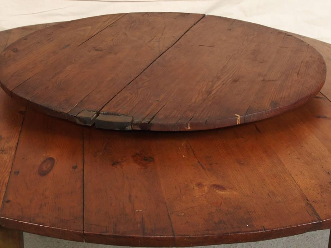 antique lazy susan table