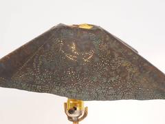 Vintage Art and Crafts Pierced Shade