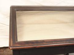 Antique Ebonized Display Case