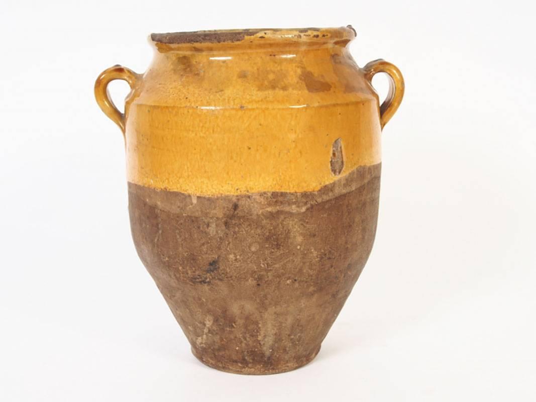 Antique French Confit Jar In Good Condition In Bridgeport, CT
