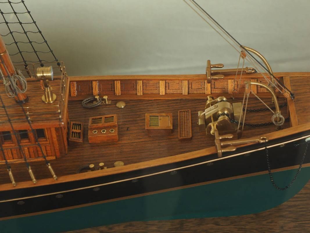 Model of J. Pierpont Morgan's American Sham Yacht 