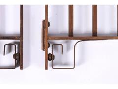 Two Antique Bank Teller Gates