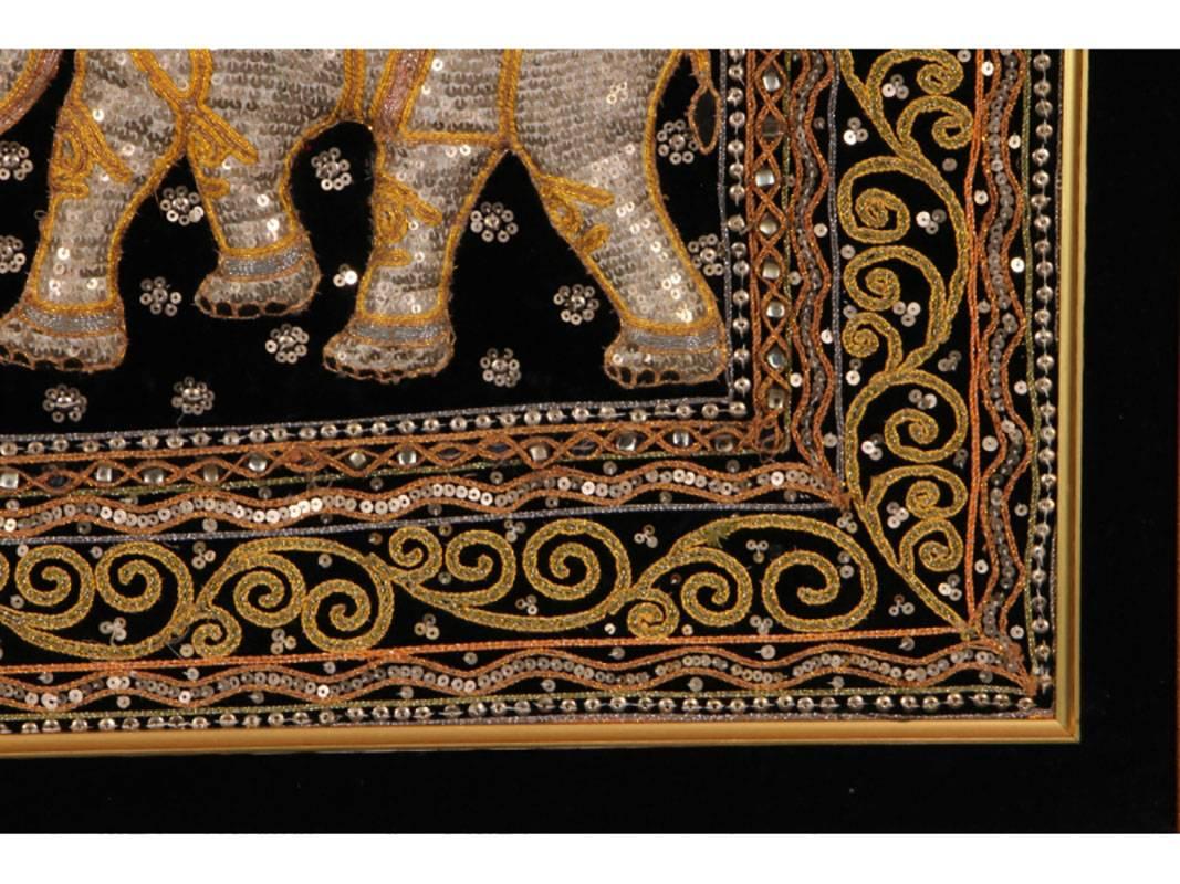 framed tapestry