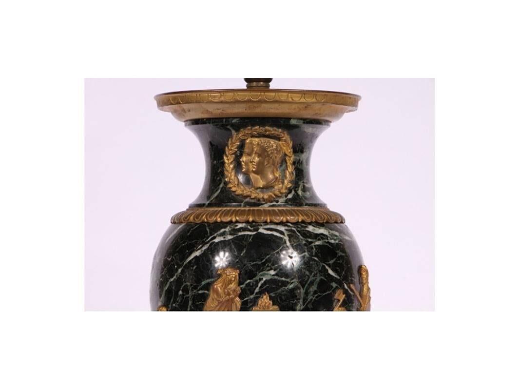 20th Century Heavy Urn Form Neoclassical Lamp