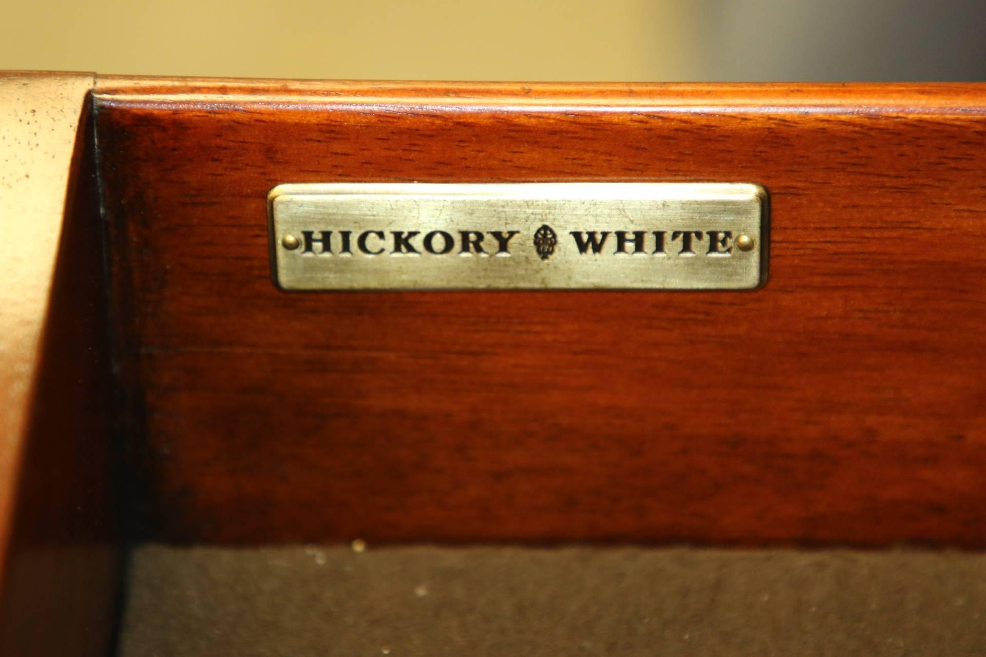 20th Century Hickory and White Mahogany Side Board