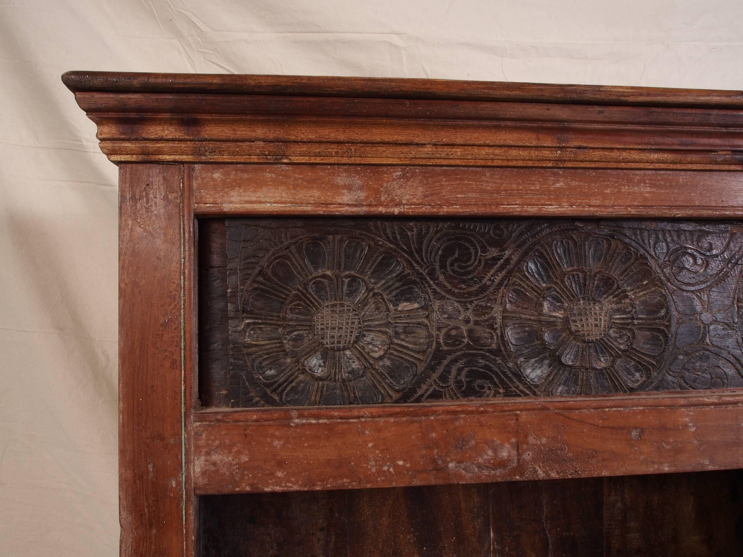 Antique Bookcase Cabinet 1