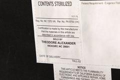 Theodore Alexander Upholstered Mahogany Bench