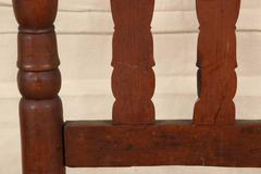 18th Century American Barrister Back Side Chair