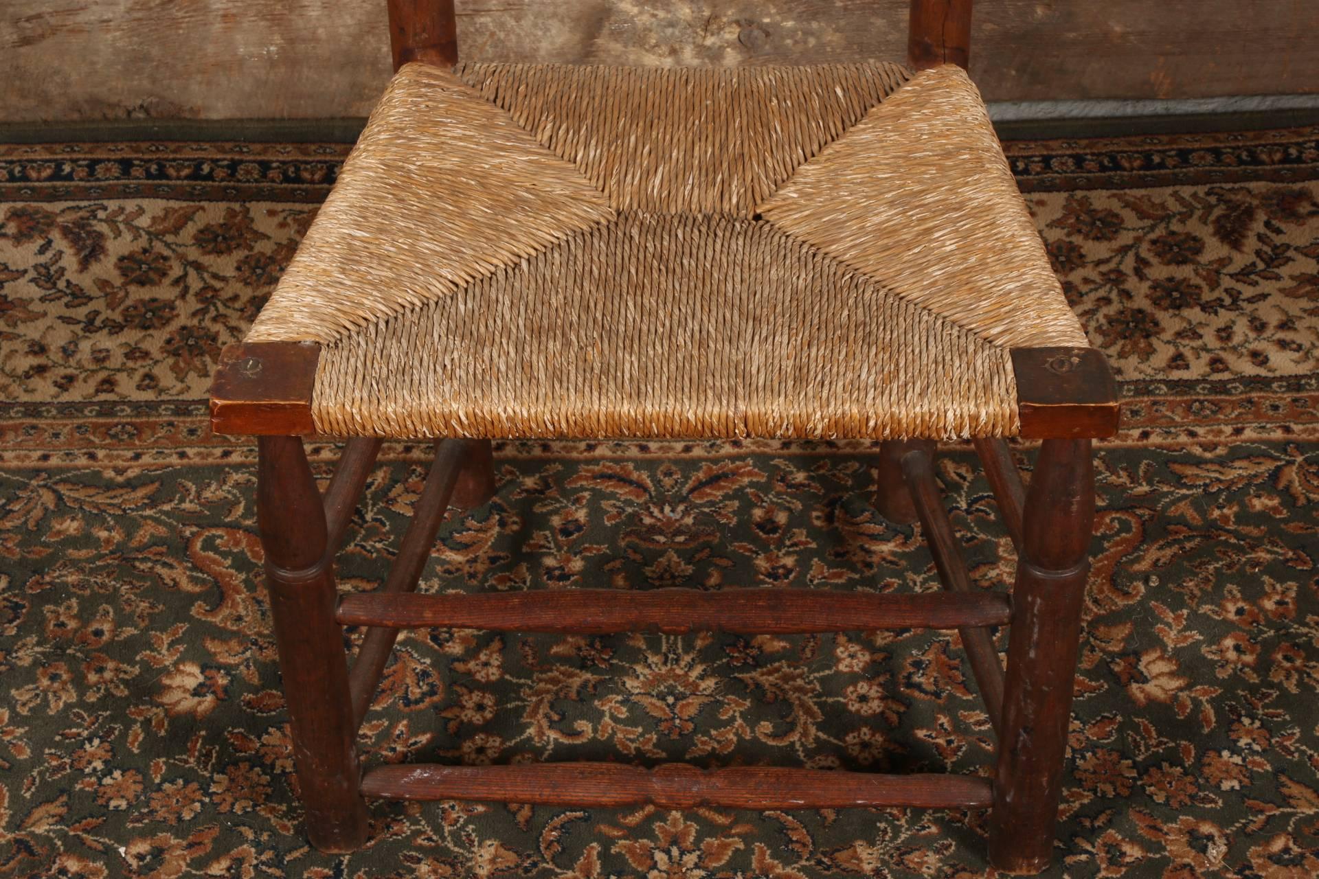 18th Century American Barrister Back Side Chair 4