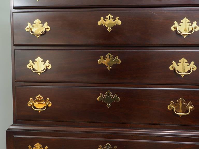 Kindel Mahogany Highboy For Sale At 1stdibs
