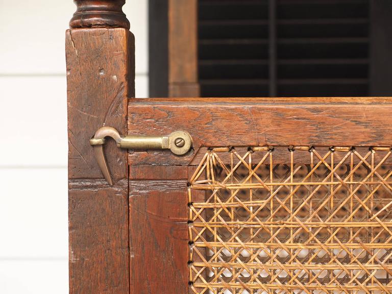 Fine Antique Anglo Indian Youth Canopy Bed