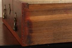 Antique William and Mary Style Chest on Stand