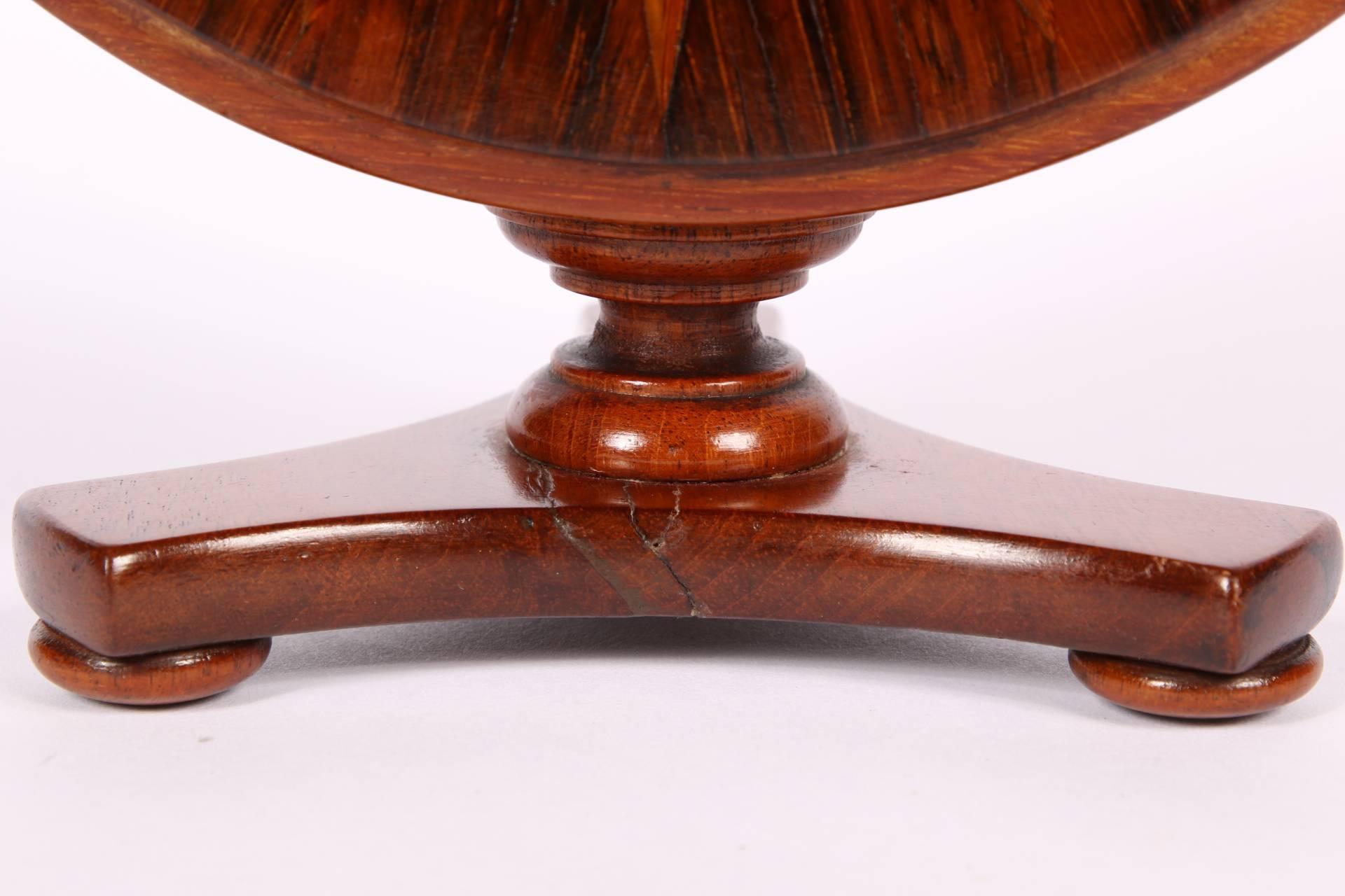 19th Century Salesman's Sample Tilt-Top Table In Good Condition In Bridgeport, CT